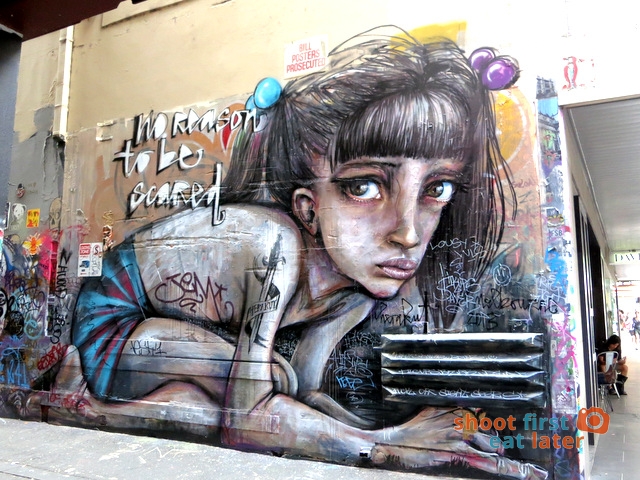 Union Lane Melbourne street art