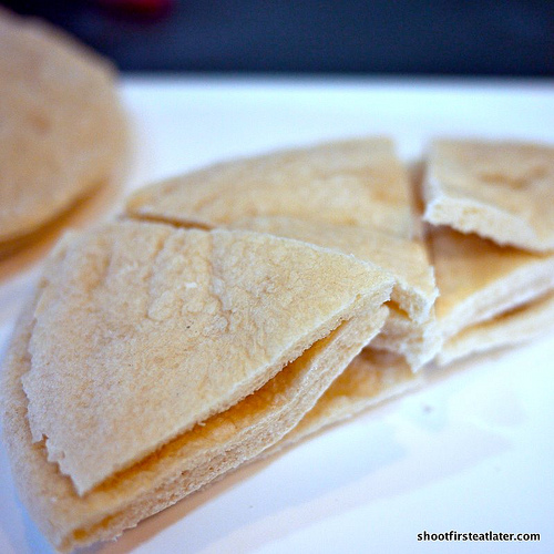 Garlic Parmesan Pita Chips-2