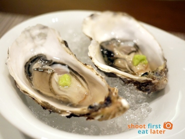 Allium Restaurant - Fresh Birttany Oysters on the Half Shell