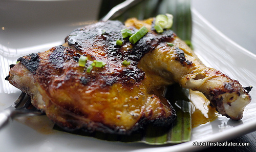 chicken bbq in honey patis