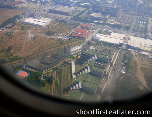 Manila from the plane-1