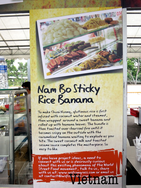 Vietnam's nam bo sticky rice banana
