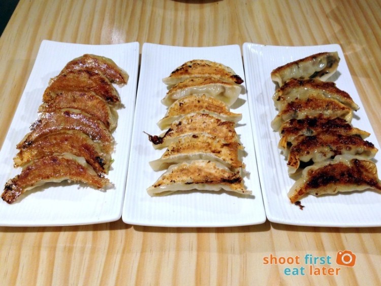 Osaka Ohsho Philippines - Gyoza (original, cheese & nori)