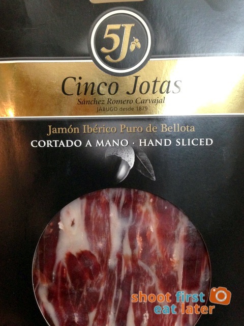 5J Cinco Jotas Jamon Iberico Puro de Bellota