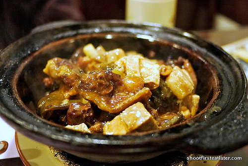 Braised turtle casserole