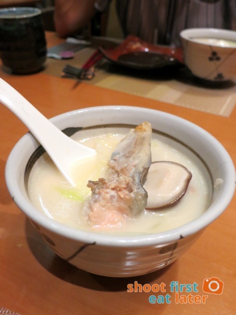 Edo Japanese Restaurant fish soup