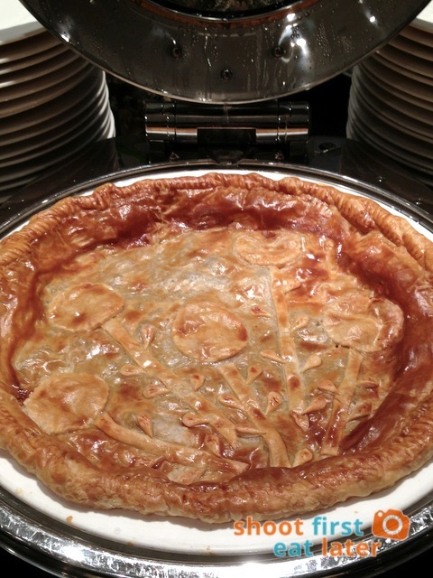 Oakroom Restaurant and Bar- beef and mushroom pie