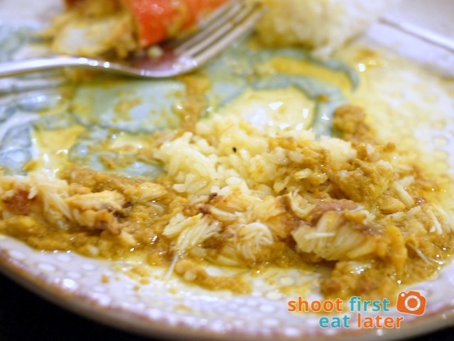 Pepita's Kitchen Hayop na Degustacion- crab, crab fat and rice