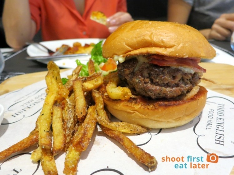 Todd English Food Hall Manila- The Food Hall Burger P300