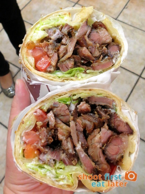 Lambs Restaurant, Melbourne - lamb souvlaki-002