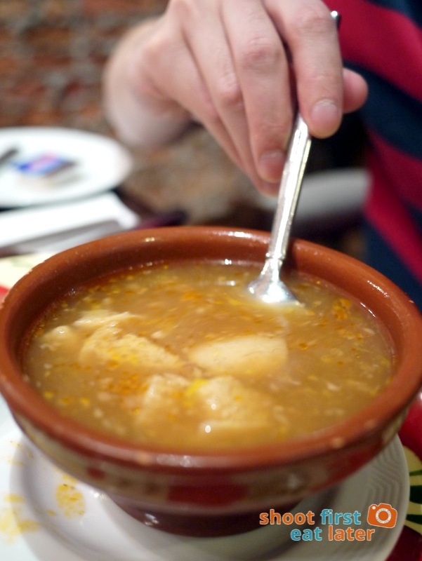 Costa del Sol (The City Club)- Sopa de Ajo (Garlic Soup with egg) P210-001