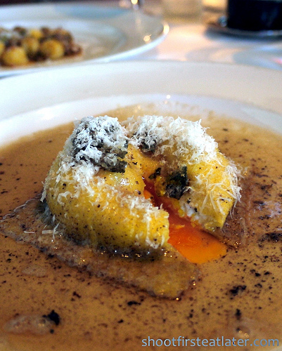 Osteria Mozza-ricotta & egg raviolo-1