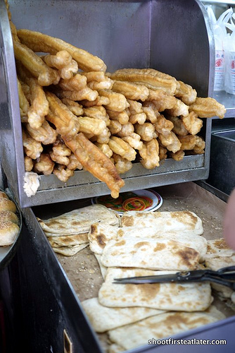 you tiao or Chinese cruller