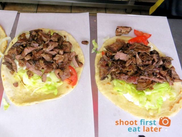 Lambs Restaurant, Melbourne - lamb souvlaki-001