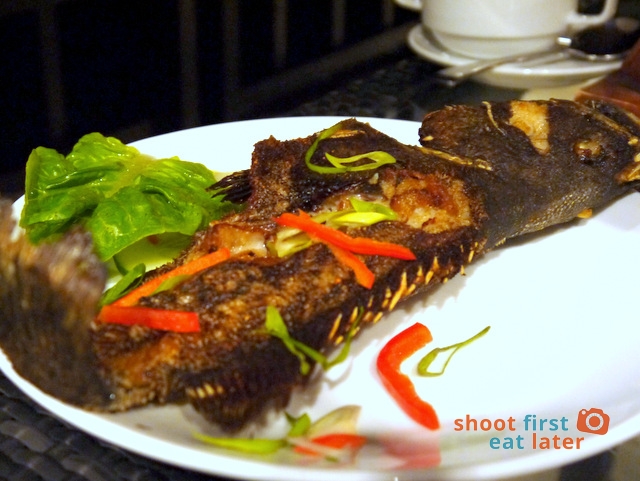 Balesin Fish Fun - fried lapu lapu P350