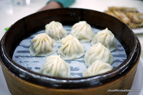 Shanghai soupy dumplings