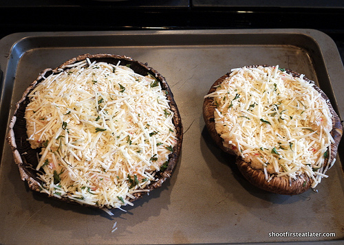 portabella mushroom w: seafood stuffing-2