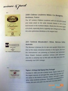 SQ 919 A330-300 Mnl-Sin- dinner menu business class-003