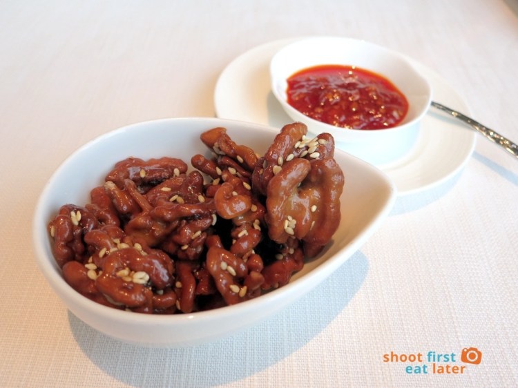 Tin Lung Heen - Glazed Walnuts