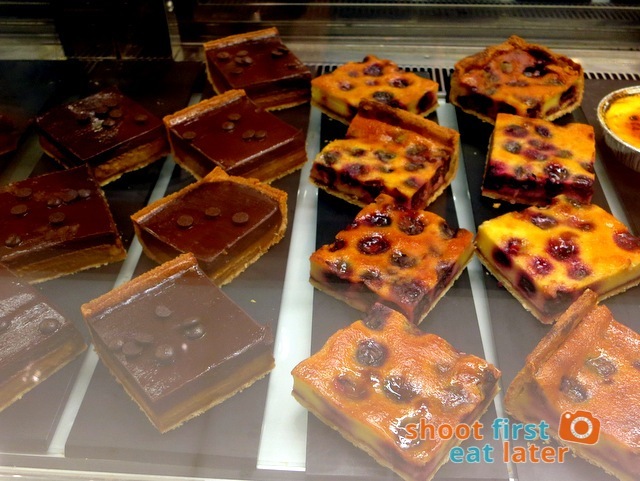 Eric Kayser Hong Kong - brasilia tart K$38 cherry clafoutis tart HK$38