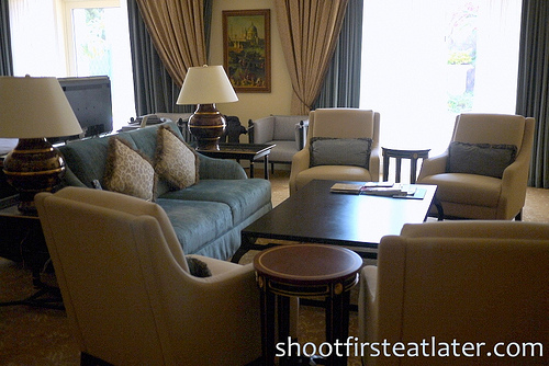 Venetian Macau - Verona Suite- living room