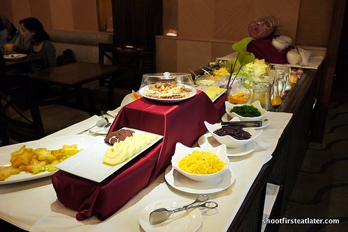 breakfast at Hsuan Mei Hotel