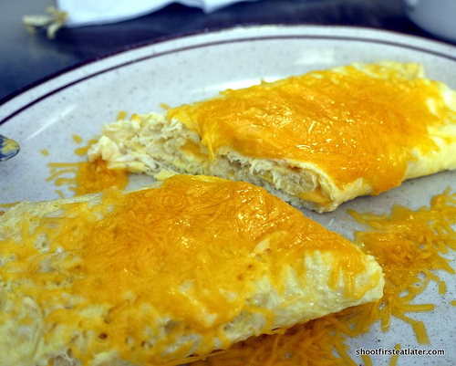 Blue Crabmeat Omelet w/ cheese
