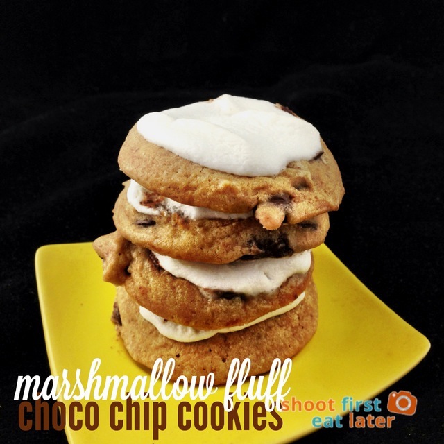 marshmallow fluff choco chip cookies