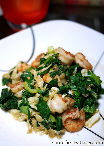 Cohen Lifestyle Seafood Meals- shrimp & bok choy