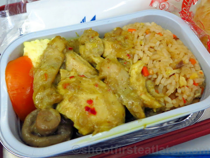 Philippine Airlines Economy Meal Mnl-Tpe-Mnl-001