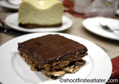 dark chocolate sans rival
