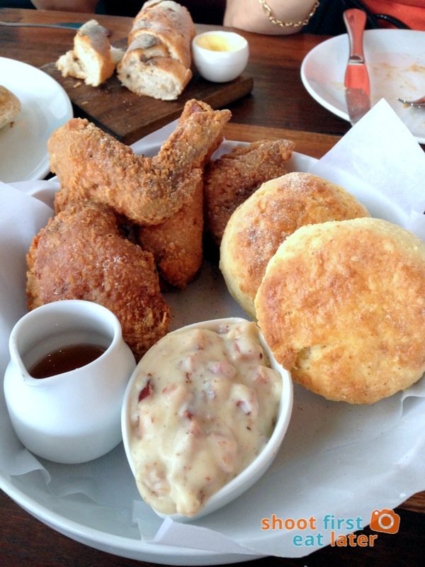 Wildflour Cafe + Bakery (Fort Bonifacio)- Fried Chicken and Biscuits P690