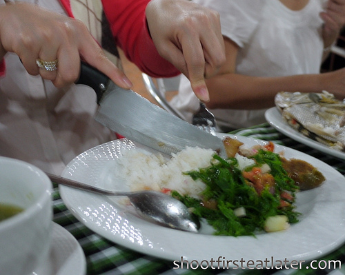 dinner at Batanes resort