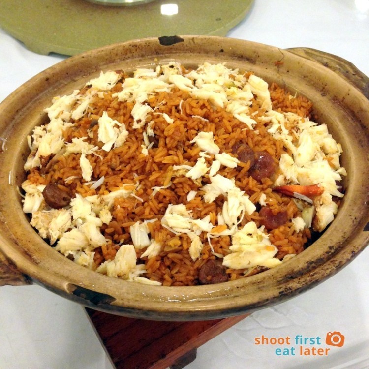Century Seafood Restaurant- Crab and Chinese Sausage Fried Rice