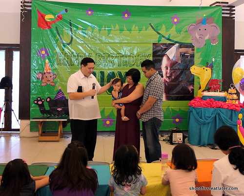 Lucy's 1st birthday at Green Meadows Clubhouse-29