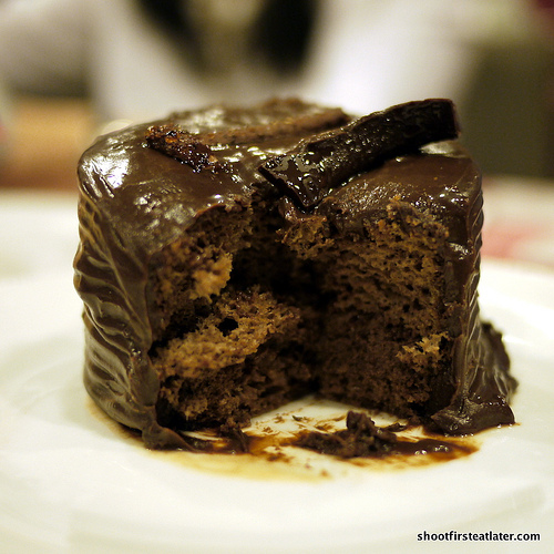 chocolate truffle cake