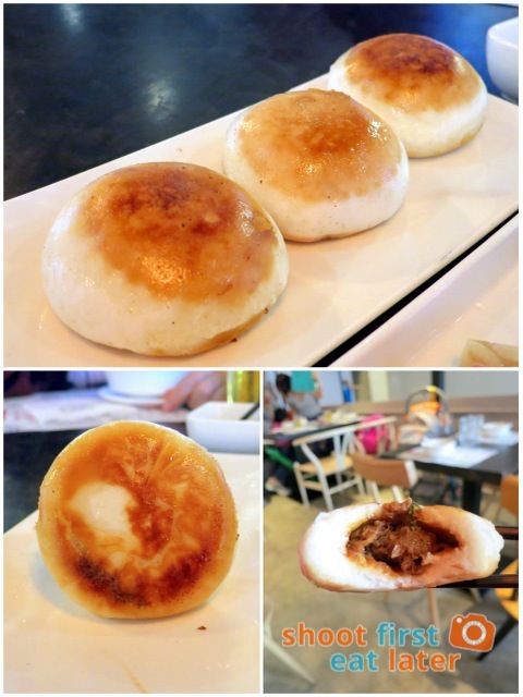 pan fried green onion beef buns HK$32