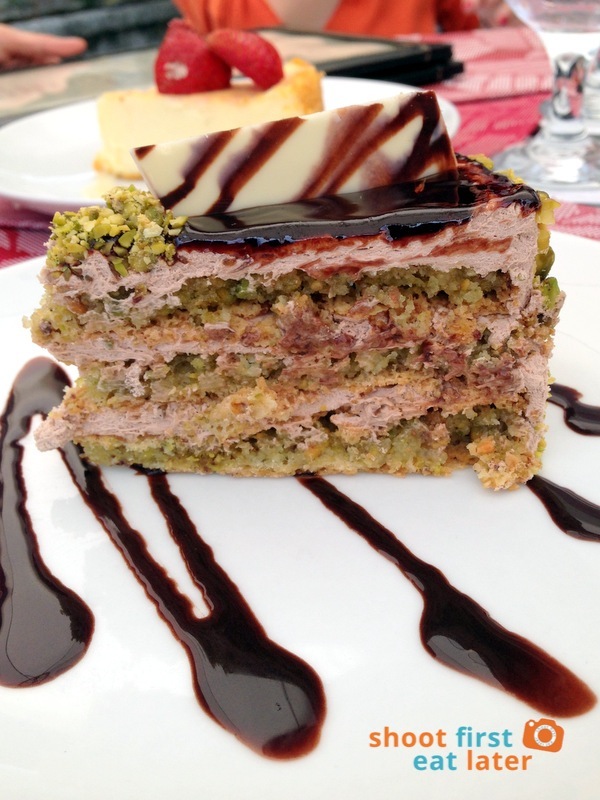 Le Chef at The Manor, Baguio- Chocolate Pistachio Rival