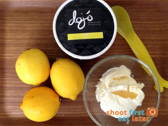 lemon ice cream