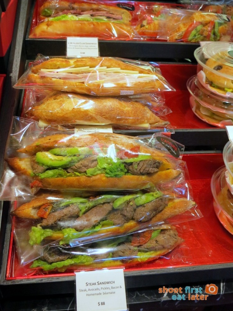 Le Salon de Thé de Joel Robuchon (Elements HK)- steak sandwich HK$88