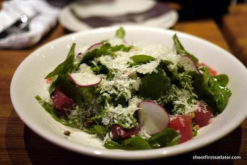 watermelon arugula salad