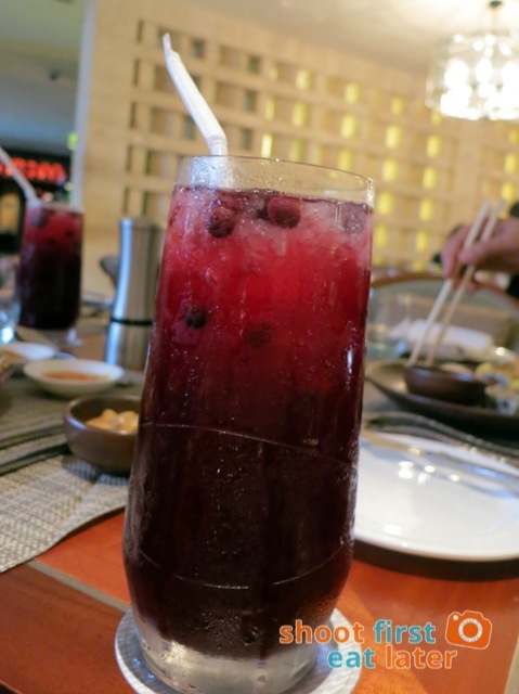 blueberry cooler