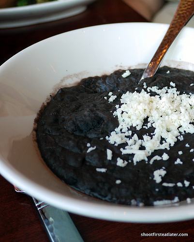 refried black beans
