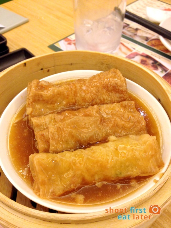 Tim Ho Wan Manila- Beancurd Skin Roll with Pork & Shrimp P120