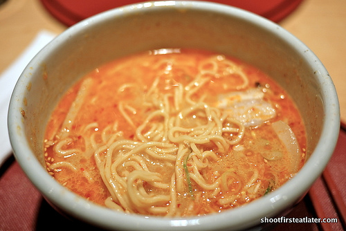 Spicy Soy Bean Paste Ramen