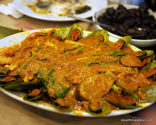 seafood kare kare