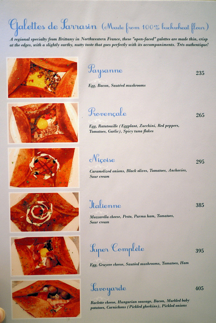 La Creperie menu-2