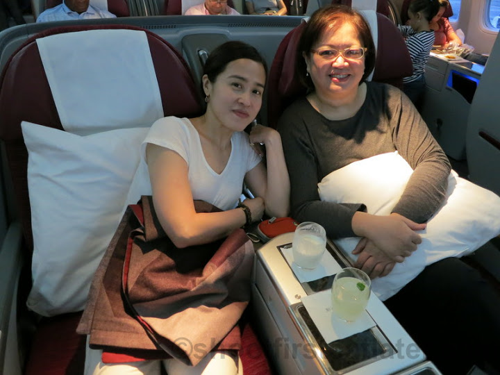 Qatar Airways Business Class Mnl-Doh-017