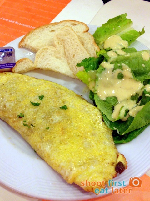 Pancake House- mushroom omelet P147