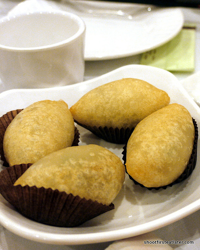 fried minced pork dumplings